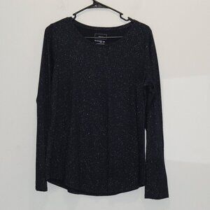 Sonoma Blue Sparkly Everyday Tee Size Medium